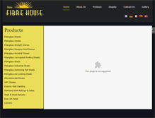 Tablet Screenshot of newfibrehouse.com